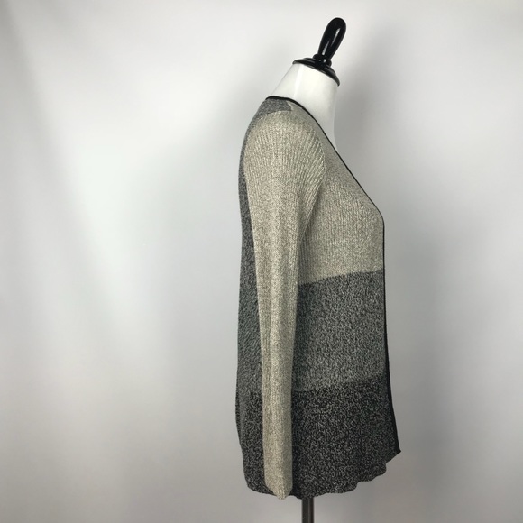 Eileen Fisher Neutral Open Cardigan Sz Xs - Picture 4 of 7